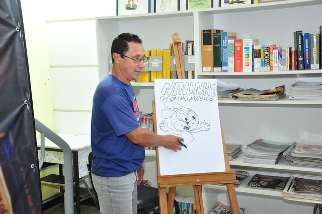 Biblioteca Municipal abre exposição de gravuras e ilustrações em Itaboraí