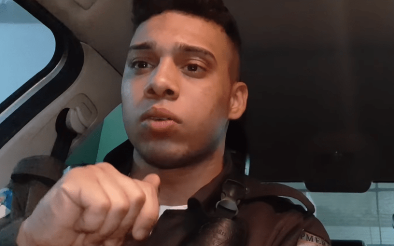 Policial youtuber dá voz de prisão à aluna da UFF após confusão