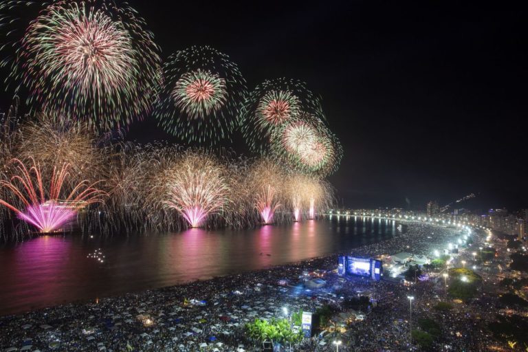 Prefeitura do Rio espera 2,8 milhões de pessoas no réveillon de Copacabana