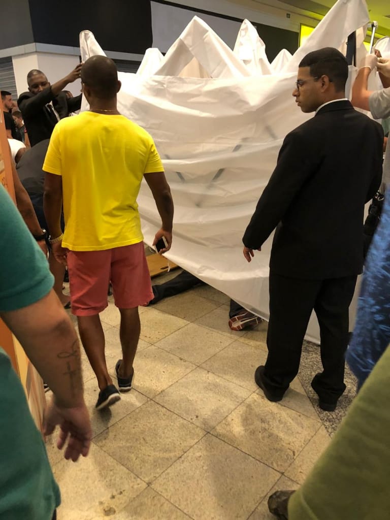 PM é assassinado a tiros dentro de shopping em São Gonçalo