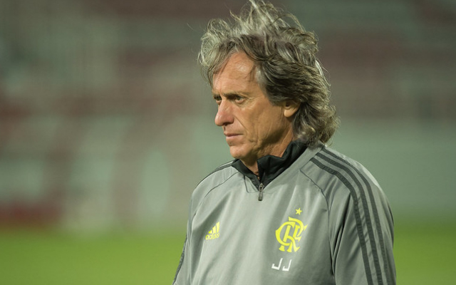 Jorge Jesus, treinador do Flamengo, testa positivo para o coronavírus