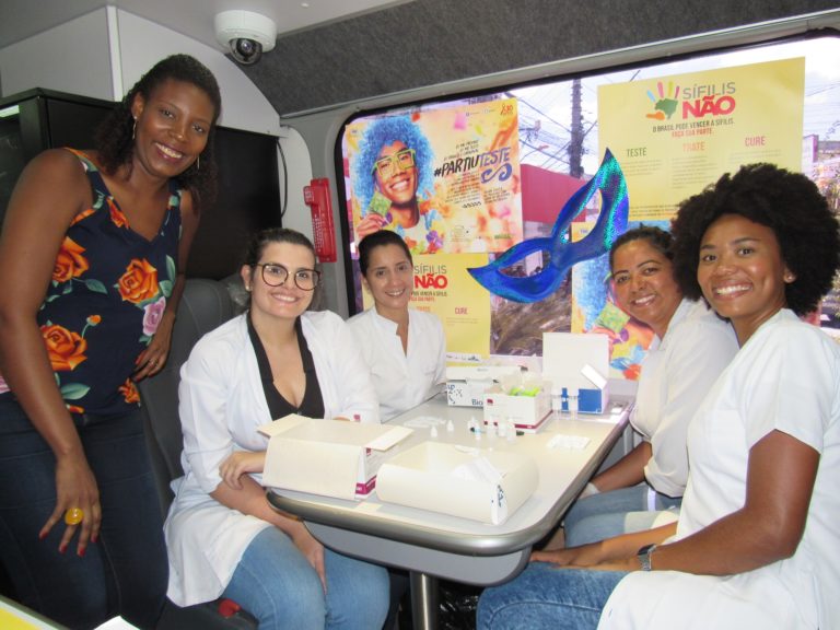 Prefeitura de São Gonçalo realiza mobilização pré-carnaval com teste de IST’s/AIDS