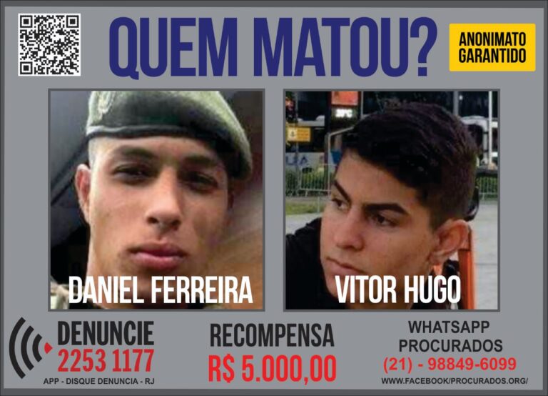 Portal de Procurados oferece R$ 5 mil por informações que ajudem a encontrar assassinos de militar no Pacheco