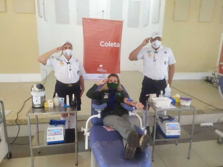 São Gonçalo tem campanha de doação de sangue com Escoteiros do Rio de Janeiro