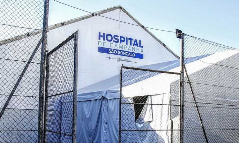 Hospital de campanha contra a Covid-19 de São Gonçalo será fechado. Entenda: