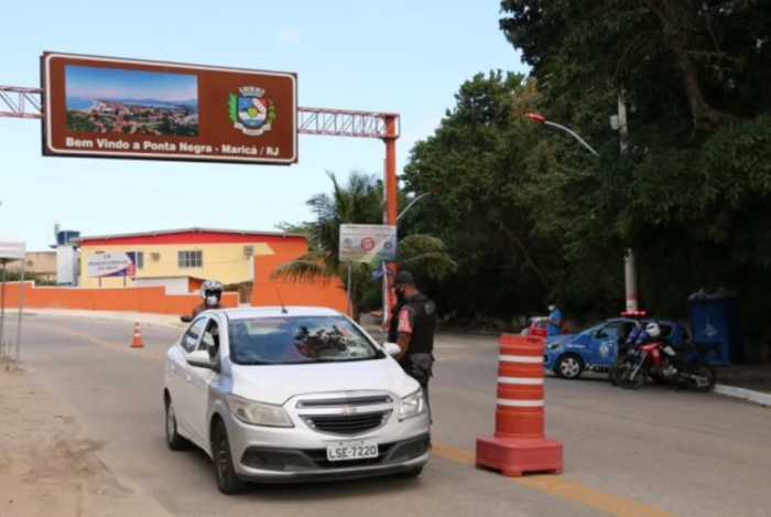 Barreiras Sanitárias impedem a entrada de mais de 700 veículos em Maricá