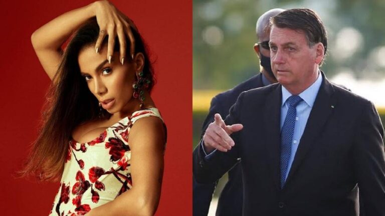 “Falta de intelecto”, diz Anitta sobre ameaça de Bolsonaro a jornalista