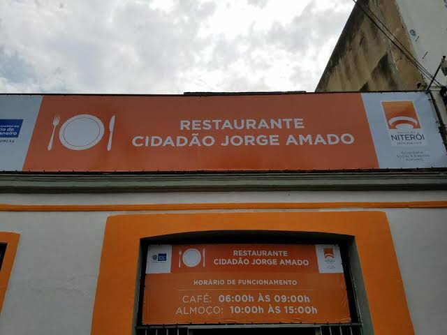 Restaurante Popular Jorge Amado, em Niterói, é reaberto ao público com restrições