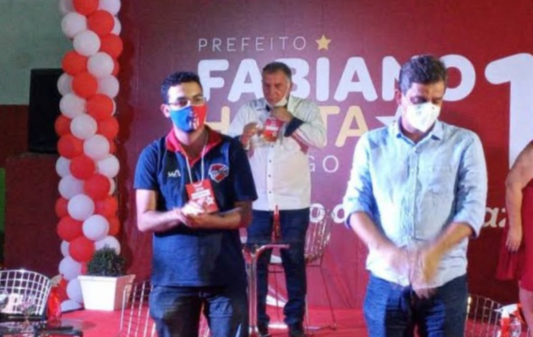 Confirmado: Fabiano Horta vai disputar reeleição e terá Diego Zeidan como vice