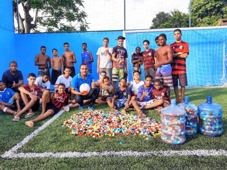 Tampinha Esperança une futebol e preservação ambiental em SG