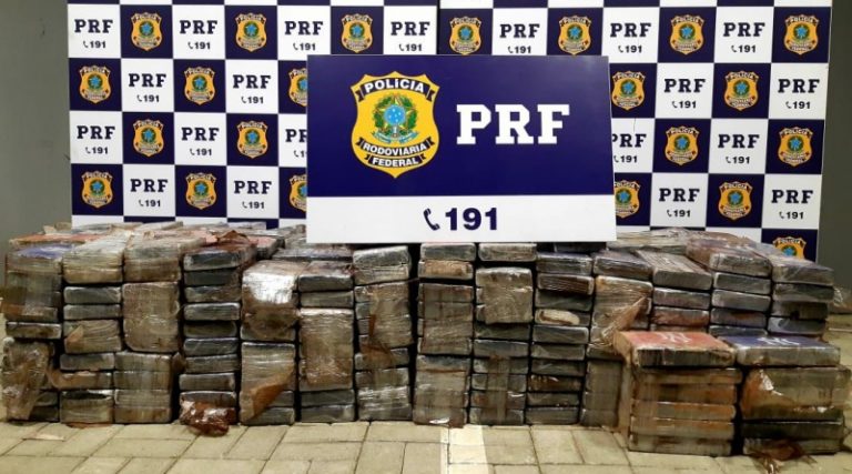 Polícia Rodoviária Federal apreende mais de R$ 50 milhões em cocaína