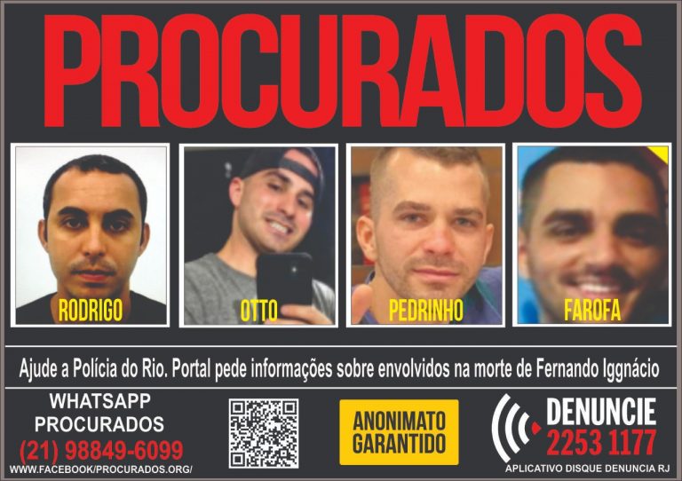 Polícia pede informações sobre assassinos do bicheiro Fernando Iggnácio