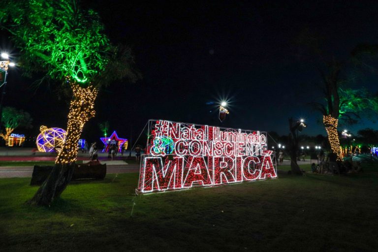 Natal Iluminado de Maricá com ações de conscientização na cidade