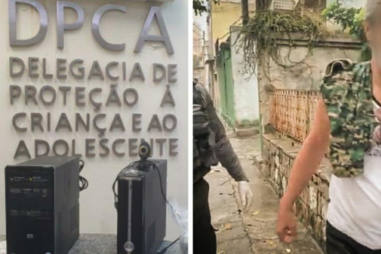 Polícia Civil faz operação contra a pedofilia em Niterói (Confira o vídeo)