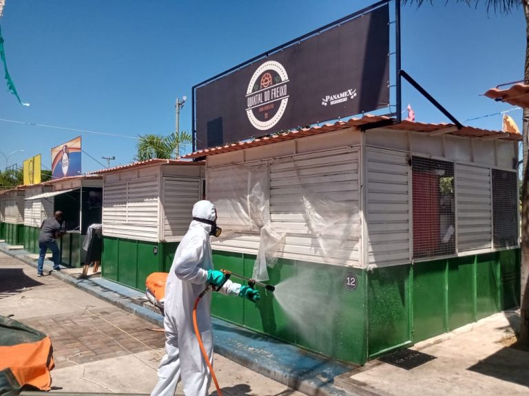 Covid-19: Centro de Tradições Nordestinas de São Gonçalo recebe sanitização