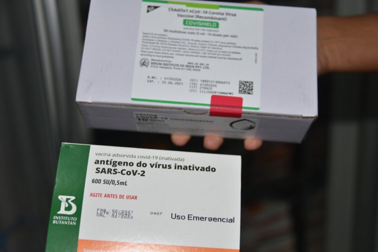 Mais doses das vacinas CoronaVac e Astrazeneca chegam a Maricá