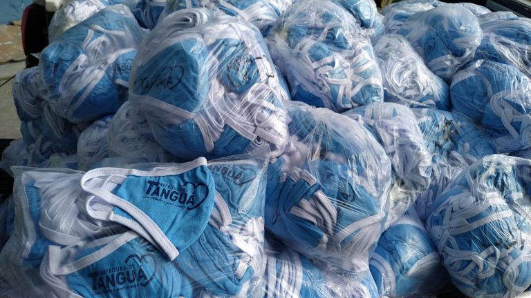 Prefeitura de Tanguá vai distribuir 30 mil máscaras para alunos e profissionais
