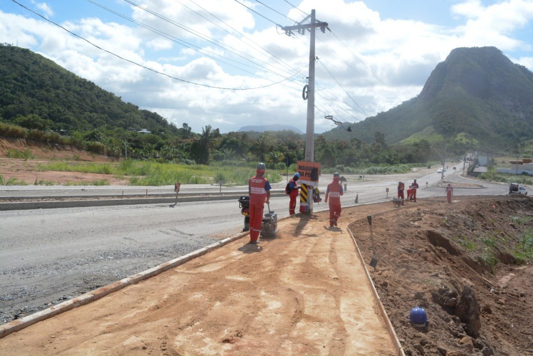 Maricá nova Estrada dos Cajueiros vai ter pistas duplas e ciclovia