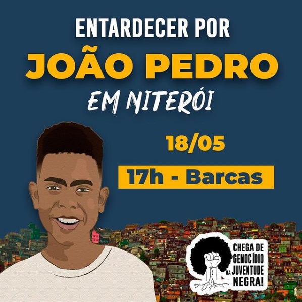 Manifestações marcam 1 ano da morte do menino João Pedro no Salgueiro e cobram justiça