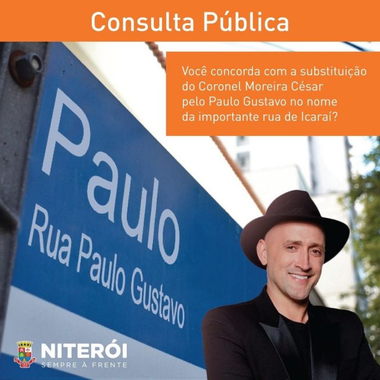 Paulo Gustavo: Niterói faz consulta pública para homenagear ator dando seu nome a rua