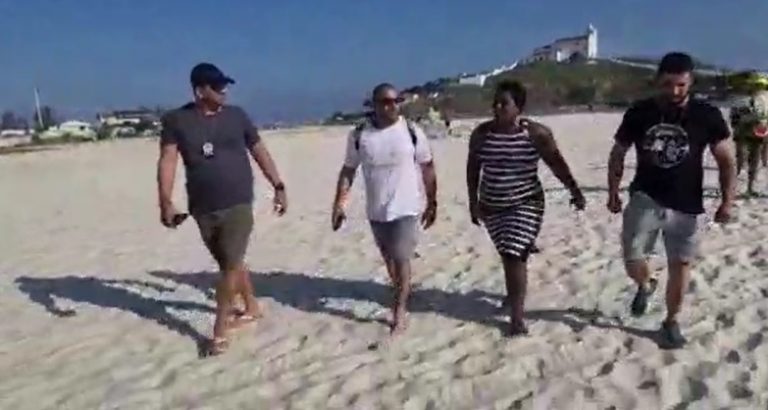 Do Jacarezinho para Saquarema: Sandra Sapatão é presa na praia; assista ao vídeo