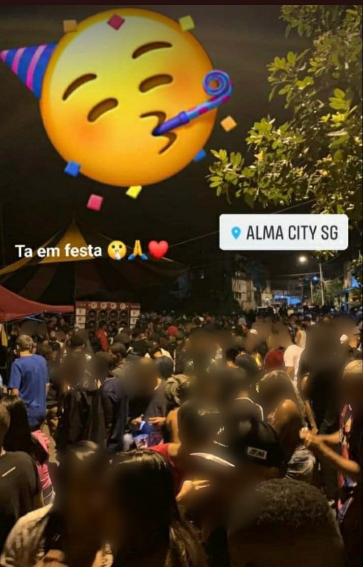Baile do Complexo da Alma, em São Gonçalo, segue sem freio em plena pandemia