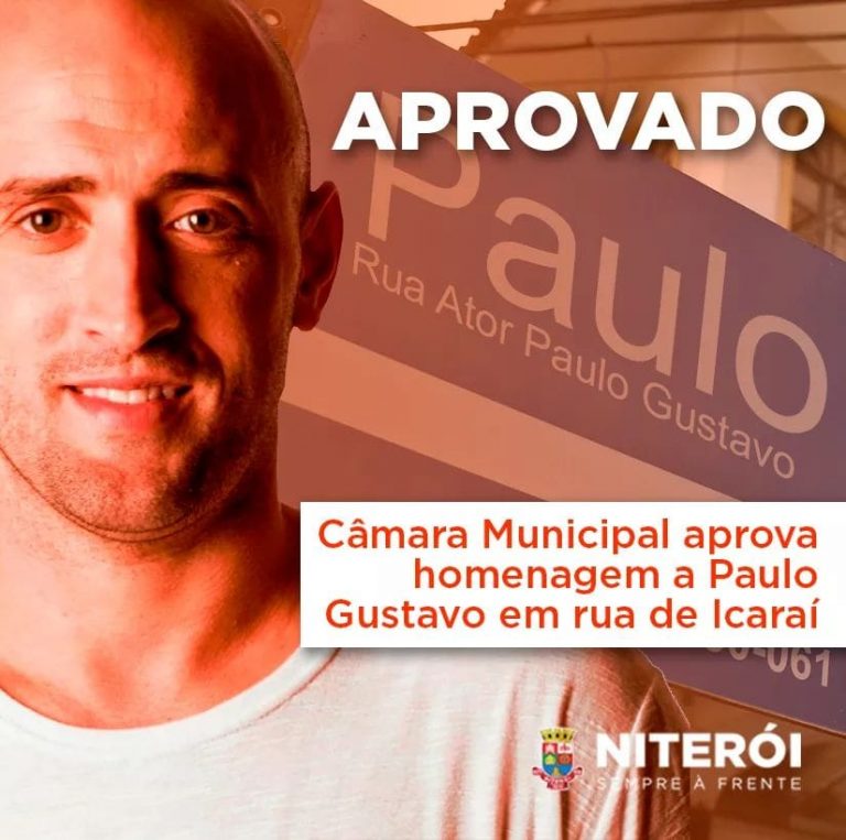 Ator Paulo Gustavo tem nome aprovado para se transformar em rua de Icaraí, em Niterói