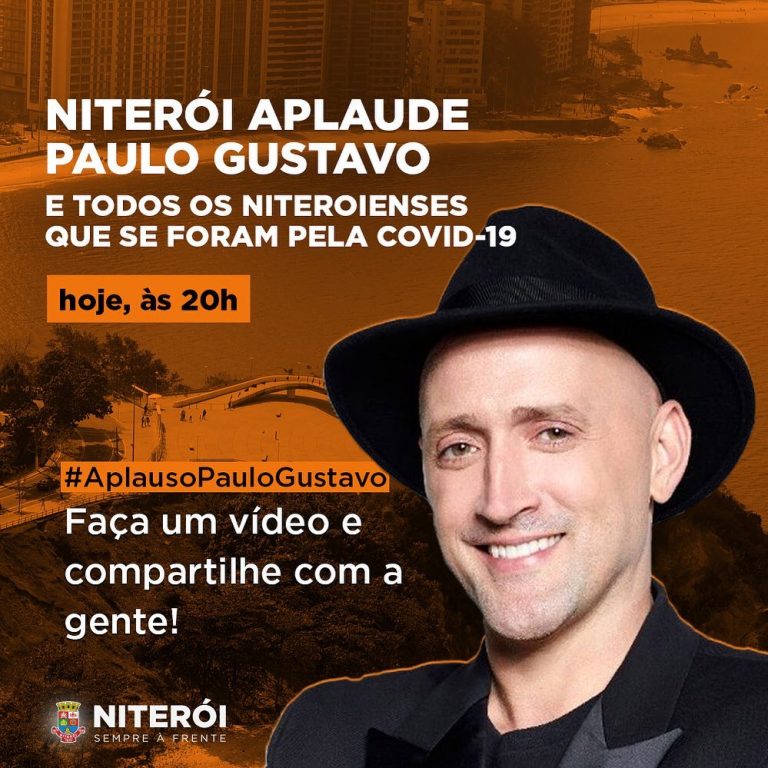 Paulo Gustavo: Aplausos da população emocionam na noite de Niterói