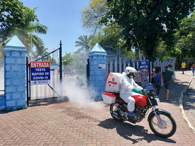 São Gonçalo dá continuidade às ações de sanitização contra o coronavírus e a dengue