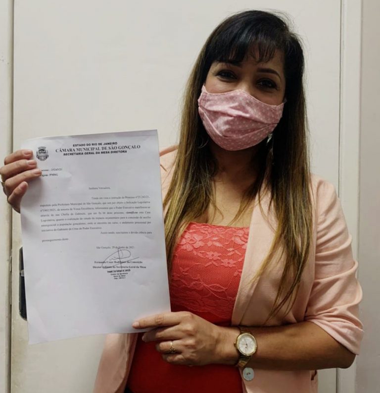 Vereadora propõe auxílio emergencial para pessoas de baixa renda em São Gonçalo