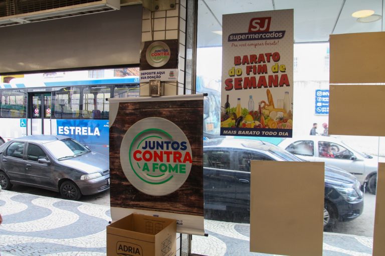 ‘Juntos Contra a Fome’ conta com 51 pontos de arrecadação de alimentos em São Gonçalo (Veja os locais)