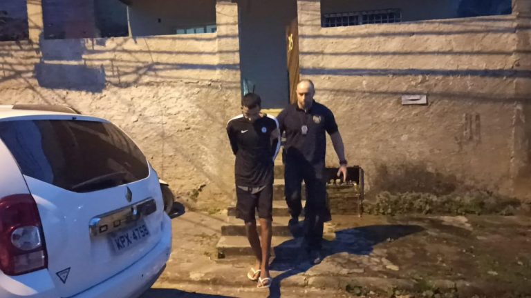 Chefe da ‘quadrilha do pix’ que praticava sequestros é preso em São Gonçalo (Veja o vídeo)