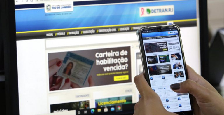 Detran-RJ lança posto digital e passa a oferecer serviços e consultas online