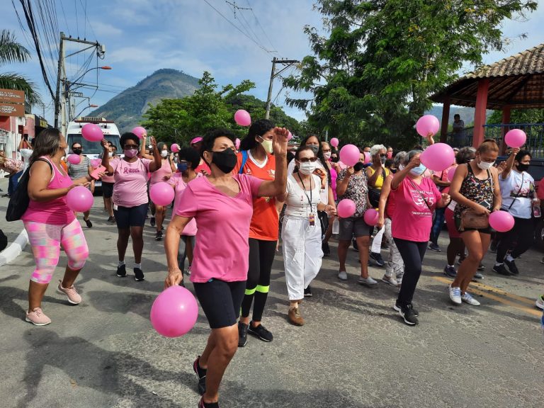 Caminhada marca abertura do Outubro Rosa em Maricá