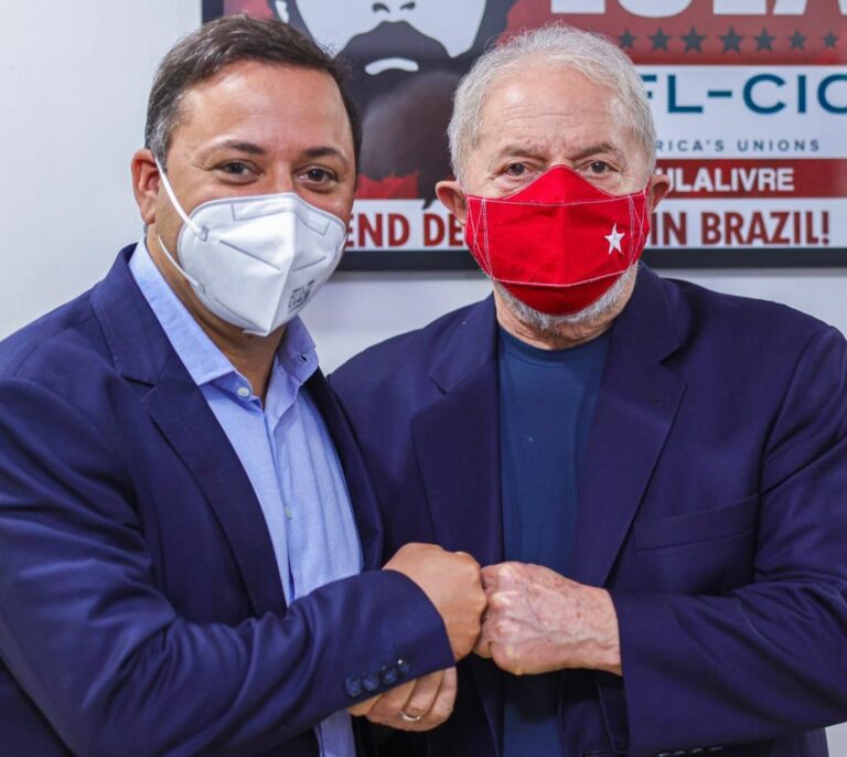 Em encontro com Lula, Rodrigo Neves defende aliança e resgate do Rio
