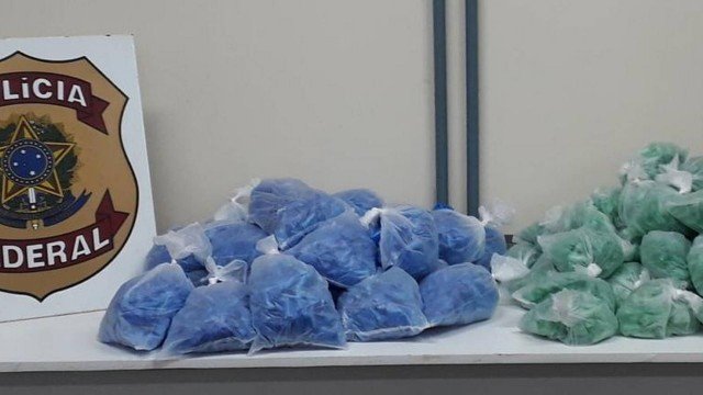 Federais flagram dez quilos de cocaína em São Pedro da Aldeia