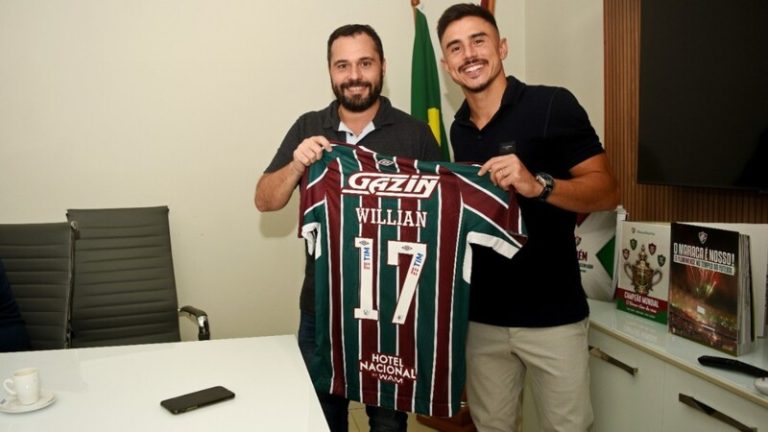 Willian Bigode é contratado pelo Fluminense e anuncia que vai usar a camisa 17 