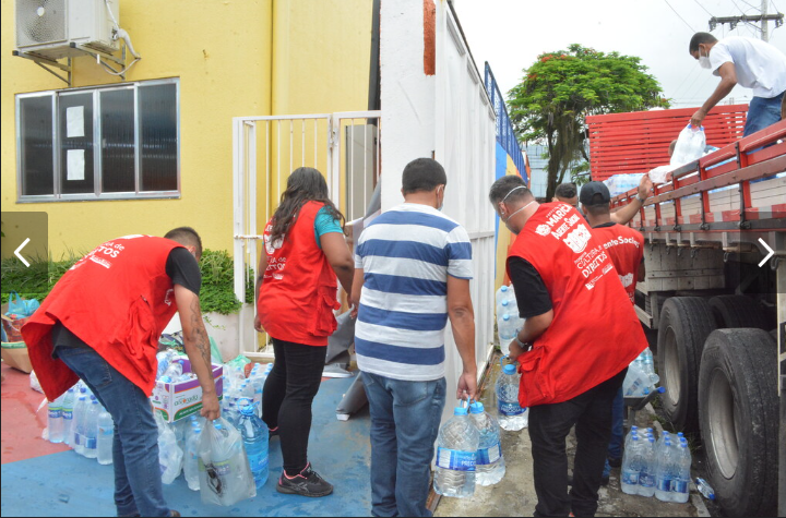 Maricá arrecada mais de 40 toneladas de doações para desabrigados na Bahia