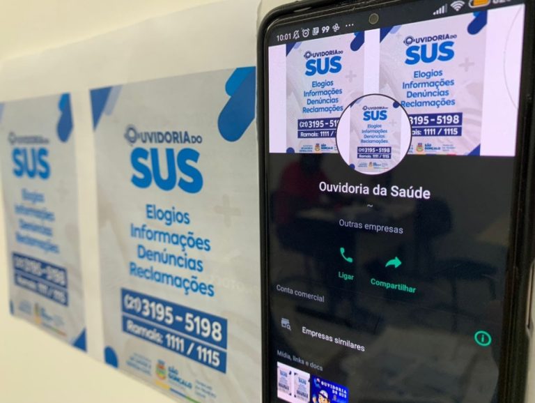 Moradores de São Gonçalo poderão registrar queixas e dúvidas sobre a saúde pública pelo WhatsApp