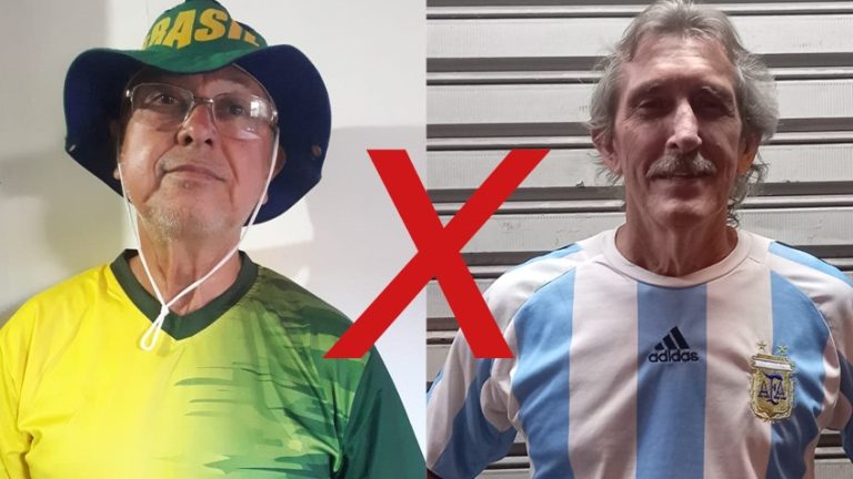 Rivalidade entre Brasil e Argentina é  registrada no Rocha, em São Gonçalo