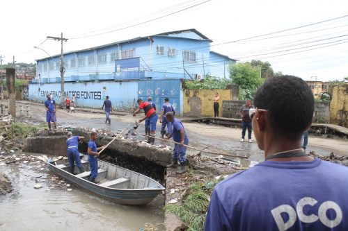 Ações emergenciais após temporal em São Gonçalo