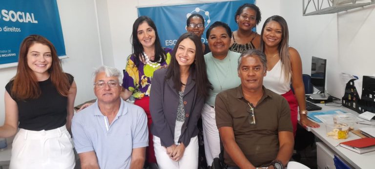 Secretaria de Políticas Inclusivas de Maricá recebe visita do Escritório Social de Campos