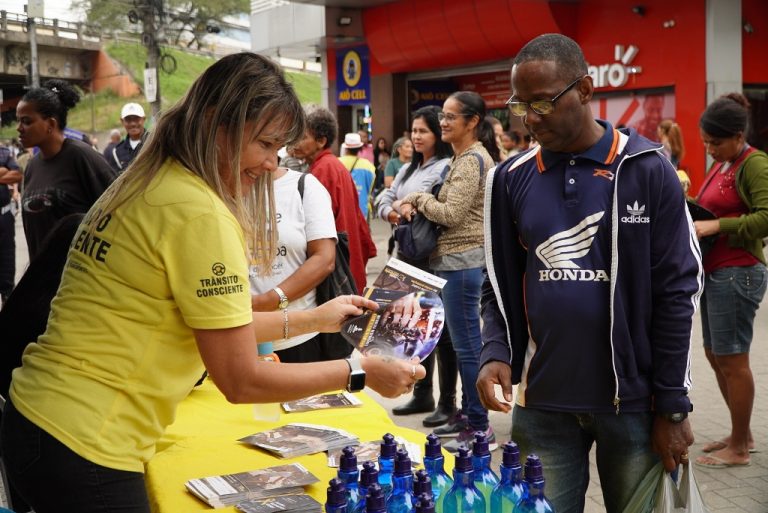 Ação em Alcântara encerra atividades da campanha Maio Amarelo