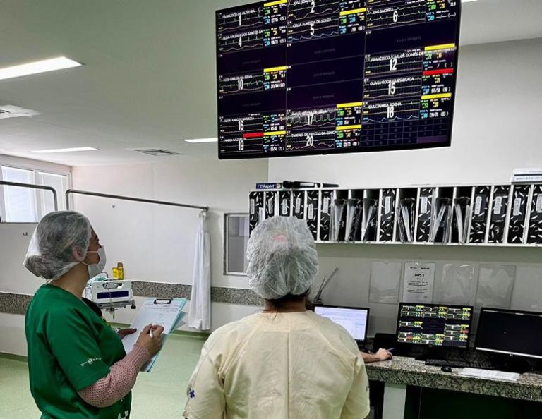 Hospital Zilda Arns reforça o atendimento com a instalação de centrais de monitoramento
