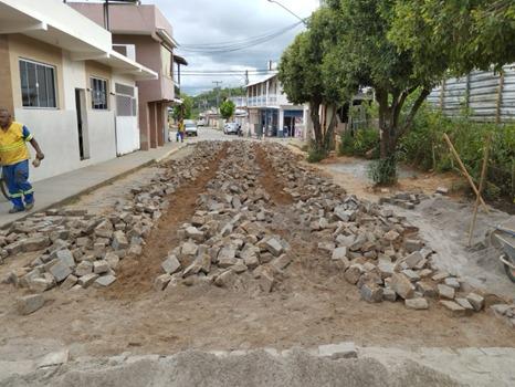 Governo do Estado revitaliza bairros em Porciúncula
