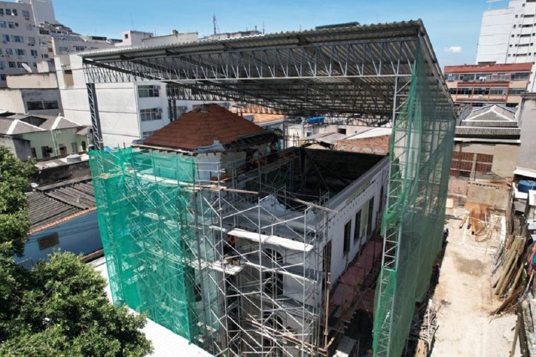 Emusa avança nas obras de restauro da Casa Norival de Freitas