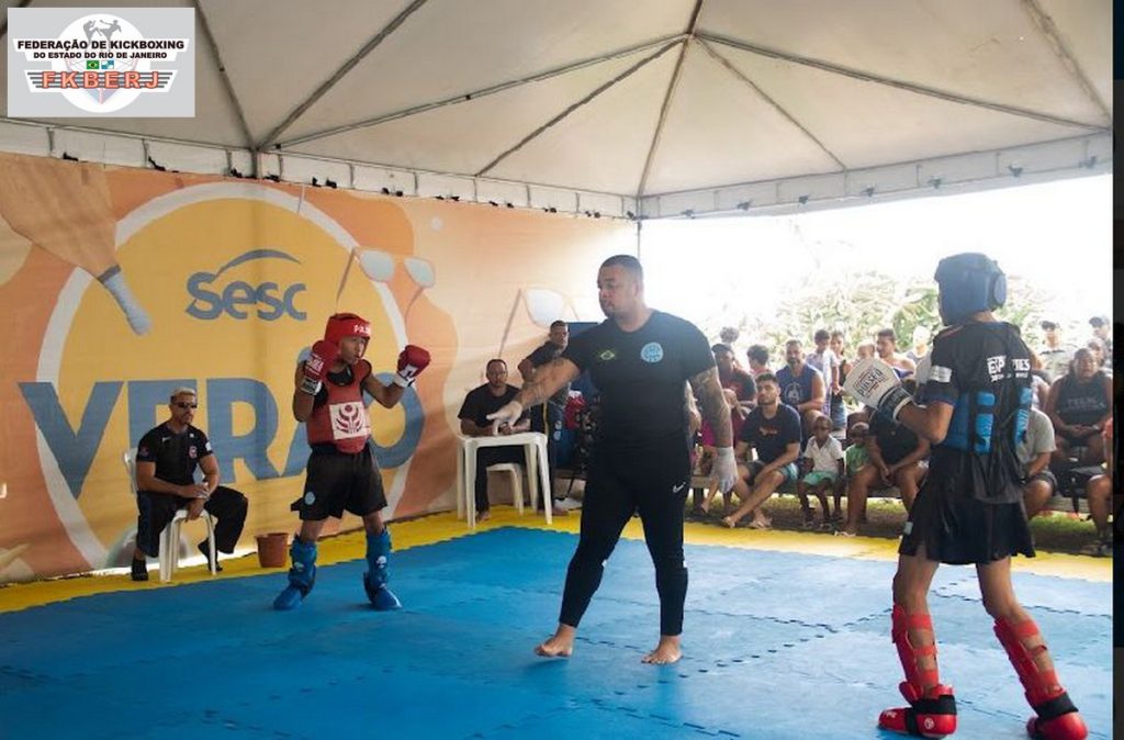 Ajude a divulgar o Campeonato Estadual de Kickboxing 2024 usando a hashtag #estadualfkberj