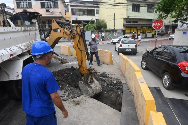 Niterói: Prefeitura executa obras de macrodrenagem do Barreto e Engenhoca