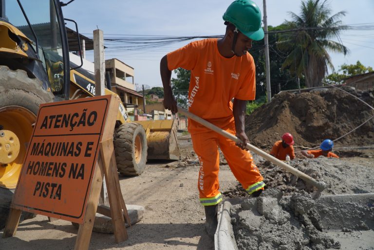 SG: Obras de macrodrenagem nos bairros Mutuaguaçu, Mutuá e Porto do Rosa