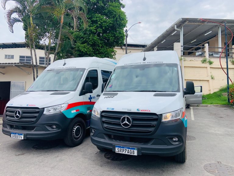 Maricá adquire novas vans para transporte de pacientes em tratamento fora do município